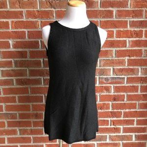 WHBM Sleeveless Sweater Tank Metallic Flecks - S